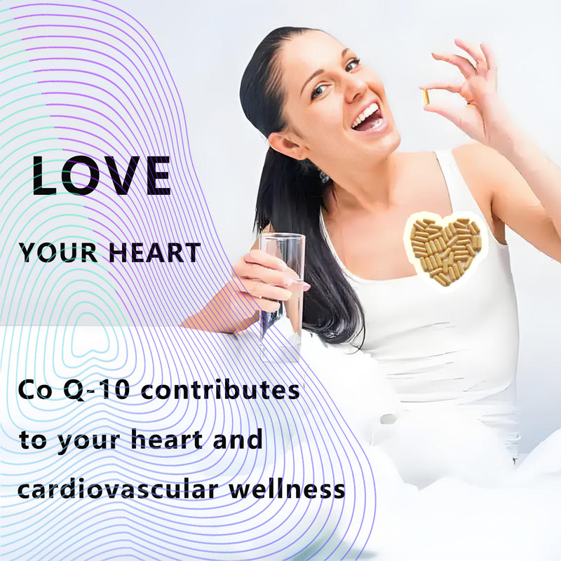 CoQ10 For Women Female  Gluten Free Immune Supplement