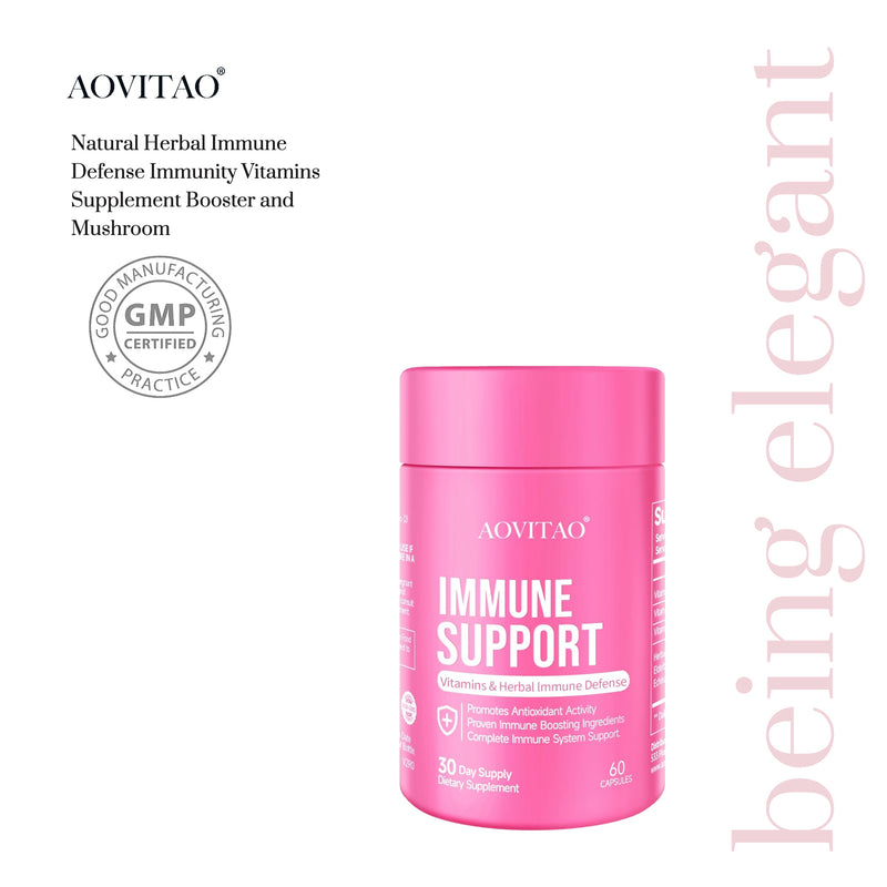 Natural Herbal Immune Vitamins Supplement