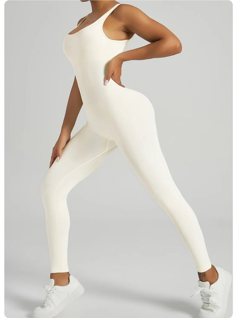 Seamless Workout Jumpsuit for Women