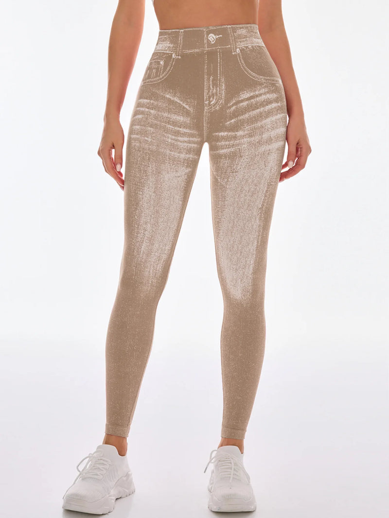 Women V Back Gym Leggings