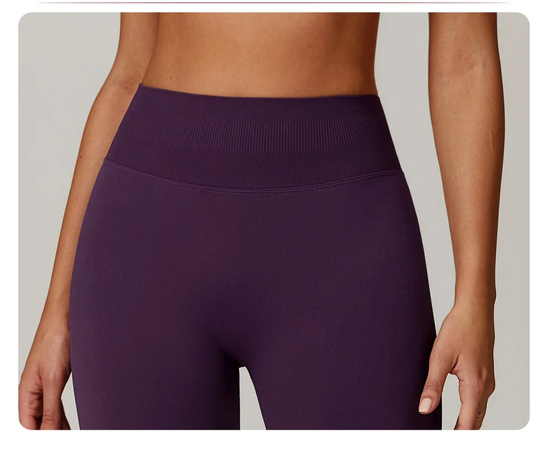 Seamless Yoga Halter Leggings