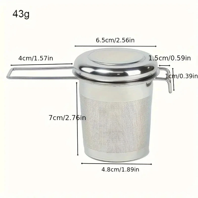 Premium Stainless Steel Anti-Scald Multi-Purpose Tea Strainer