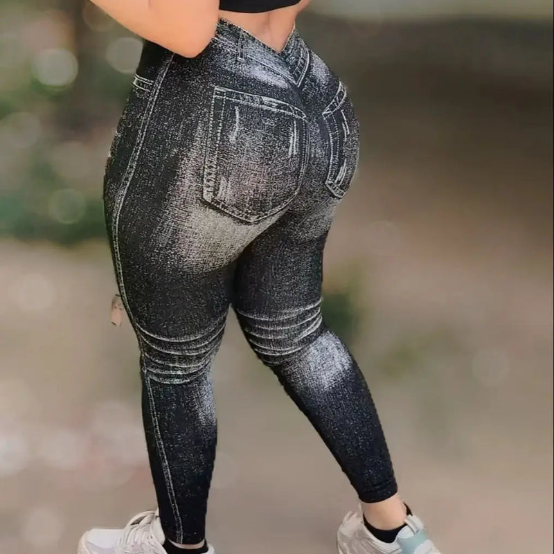 Women V Back Gym Leggings