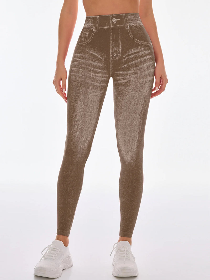 Women V Back Gym Leggings