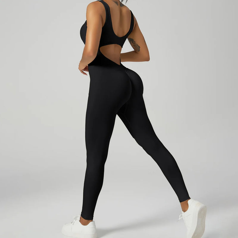 Seamless Workout Jumpsuit for Women