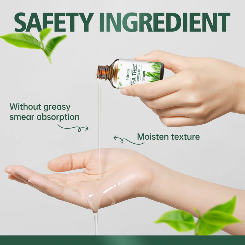 Tea tree essential oil, extracted from natural plants