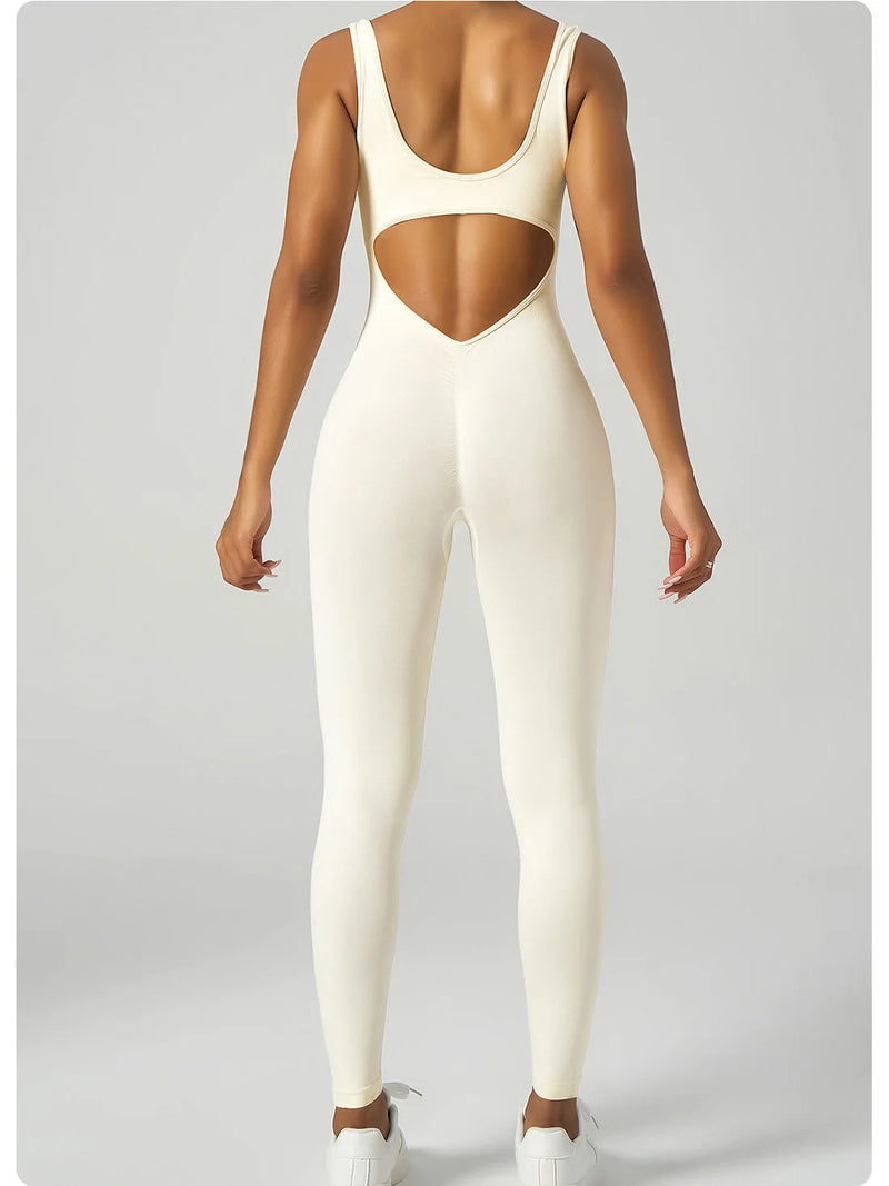 Seamless Workout Jumpsuit for Women