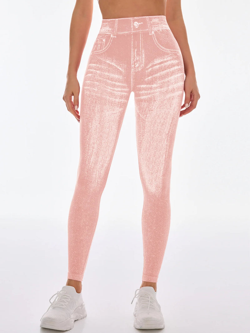Women V Back Gym Leggings