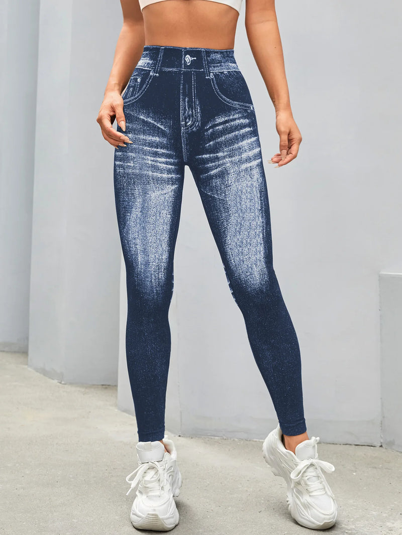 Women V Back Gym Leggings