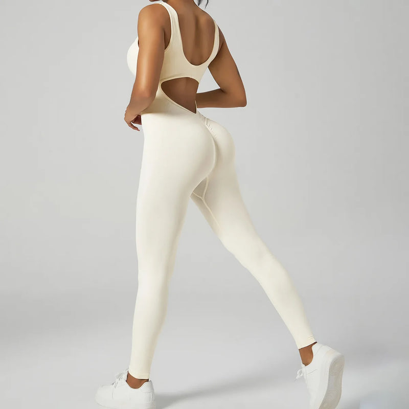 Seamless Workout Jumpsuit for Women