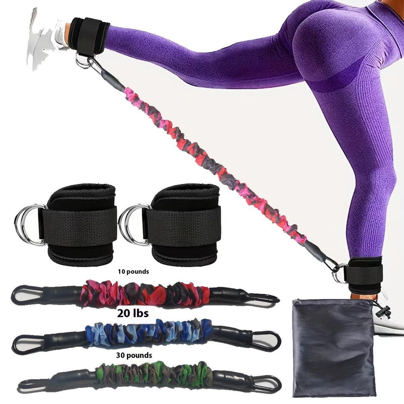 Ankle Strap Resistance Bands Hip Leg Strength Pull Rope equipment