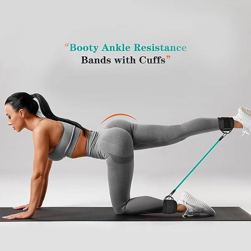 Ankle Strap Resistance Bands Hip Leg Strength Pull Rope equipment